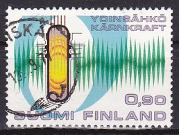 Finland, 1977, Hästholmen Nucler Power Station Opening, 0.90mk, USED - Oblitérés