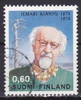 Finland, 1974, Ilmari Kiano, 0.60mk, USED - Oblitérés