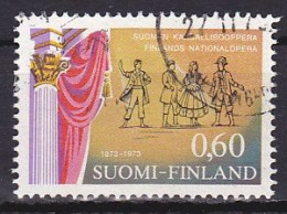 Finland, 1973, National Opera Centenary, 0.60mk, USED - Gebraucht