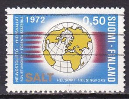 Finland, 1972, Strategic Arms Limitation Talks SALT, 0.50mk, USED - Gebruikt