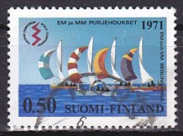 Finland, 1971, International Lightling Class Championships, 0.50mk, USED - Gebraucht