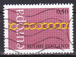 Finland, 1971, Europa CEPT, 0.50mk, USED - Oblitérés