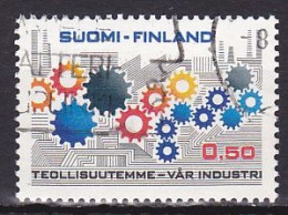 Finland, 1971, Finnish Industry, 0.50mk, USED - Used Stamps