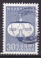 Finland, 1959, Trade Freedom Centenary, 30mk, USED - Used Stamps