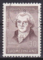 Finland, 1960, Johan Gadolin, 30mk, USED - Oblitérés