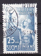 Finland, 1953, Temperance Movement In Finland Centenary, 25mk, USED - Used Stamps