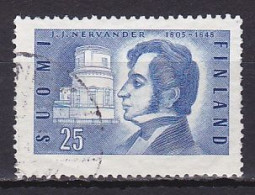 Finland, 1955, J. J. Nervander, 25mk, USED - Used Stamps