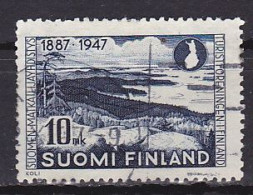 Finland, 1947, Finnish Touring Assoc. 60th Anniv, 10mk, USED - Gebraucht