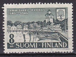 Finland, 1946, Tammisaari 400th Anniv, 8mk, USED - Oblitérés