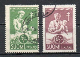 Finland, 1946, Prevention Of Tuberculosis, Set, USED - Used Stamps