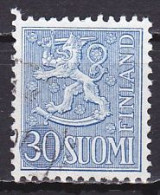 Finland, 1956, Lion, 30mk, USED - Gebraucht