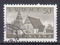 Finland, 1957, Lammi Church, 50mk, USED - Gebraucht