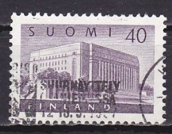 Finland, 1956, Helsinki Post Office, 40mk, USED - Gebraucht