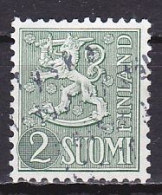 Finland, 1954, Lion, 2mk, USED - Used Stamps