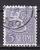 Finland, 1954, Lion, 5mk, USED - Gebraucht