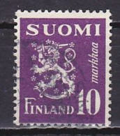 Finland, 1947, Lion, 10mk, USED - Used Stamps