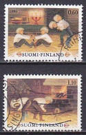 Finland, 1980, Christmas, Set, USED - Oblitérés