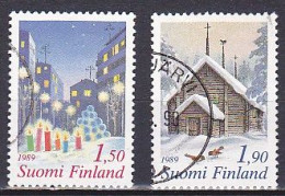 Finland, 1989, Christmas, Set, USED - Gebraucht