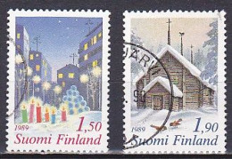 Finland, 1989, Christmas, Set, USED - Oblitérés