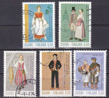 Finland, 1972, Regional Costumes, Set, USED - Gebraucht