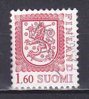 Finland, 1986, Coat Of Arms, 1.60mk, USED - Used Stamps
