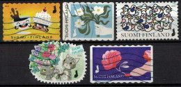 2022 Finland, Congratulations, Complete Set Used. - Used Stamps