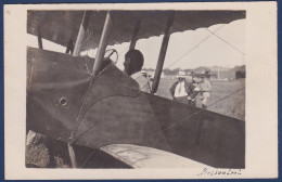 CPA Autographe Signature De Lucien Bossoutrot Aviateur Aviation Carte Photo Tulle Voir Dos - Aviators & Astronauts