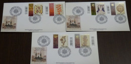 Greece Mount Athos 2011 Initial Letters III Unofficial FDC - FDC