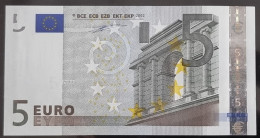 1 X 5€ Euro Duisenberg P008J4 X10359209063 - UNC - 5 Euro