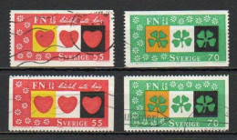 Sweden, 1970, UN 25th Anniv, Set, USED - Gebraucht