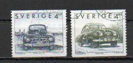 Sweden, 1992, Swedish Cars, Set, USED - Used Stamps