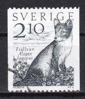 Sweden, 1983, Artic Fox, 2.10kr, USED - Oblitérés