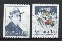 Sweden, 1983, Hjalmar Bergman, Set, USED - Used Stamps