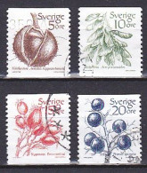 Sweden, 1983, Fruits, Set, USED - Used Stamps