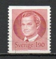 Sweden, 1984, King Carl XVI Gustaf, 1.90kr, USED - Used Stamps