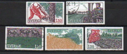 Sweden, 1979, Farming, Set, USED - Used Stamps