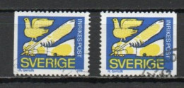 Sweden, 1979, Pigeon & Writing Quill, Rebate Stamp/2 X Perf 3 Sides, USED - Used Stamps