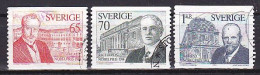 Sweden, 1974, Nobel Prize Winners 1914, Set, USED - Gebraucht