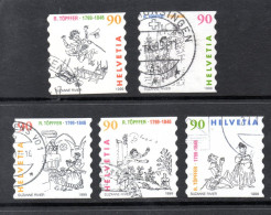 Switzerland, Used, 1999, Michel 1675 - 1679 - Used Stamps