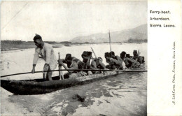 Sierra Leone - Arberdeen - Ferry Boat - Sierra Leone