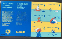 Finland 2020, Mumins Cartoon, MNH Stamps Set - Booklet - Neufs