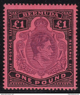 1938 BERMUDA, SG 121  1£  MNH/** - Other & Unclassified