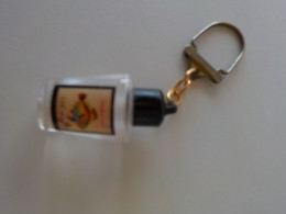 Ancienne Miniature De Parfum Porte-clé Jasmin De Lif France Poisson - Mignon Di Profumo (senza Box)
