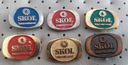 Brewery SKOL International Beer Birra Bier Pivo Brau Slovenia Pins - Bière