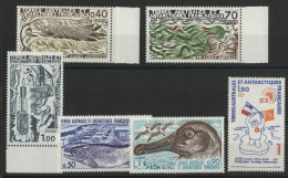 TAAF N° 68 + 69 + 70 + 71 + 72 + 73 Neufs ** (MNH) Qualité TB - Nuevos