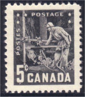 Canada Mines Miner Mining MNH ** Neuf SC (03-73a) - Unused Stamps