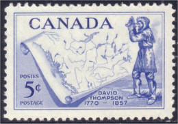 Canada Carte Thompson Map MNH ** Neuf SC (03-70a) - Neufs