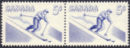 Canada Paire Identique Ski Identical Pair MNH ** Neuf SC (03-68ia) - Unused Stamps