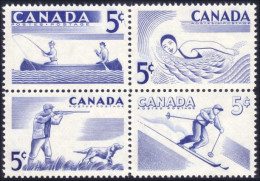 Canada Sports Detente Se-tenant MNH ** Neuf SC (03-68aa) - Unused Stamps