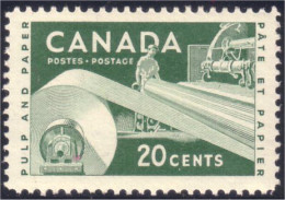 Canada Paper Industry Papetiere MNH ** Neuf SC (03-62a) - Ongebruikt